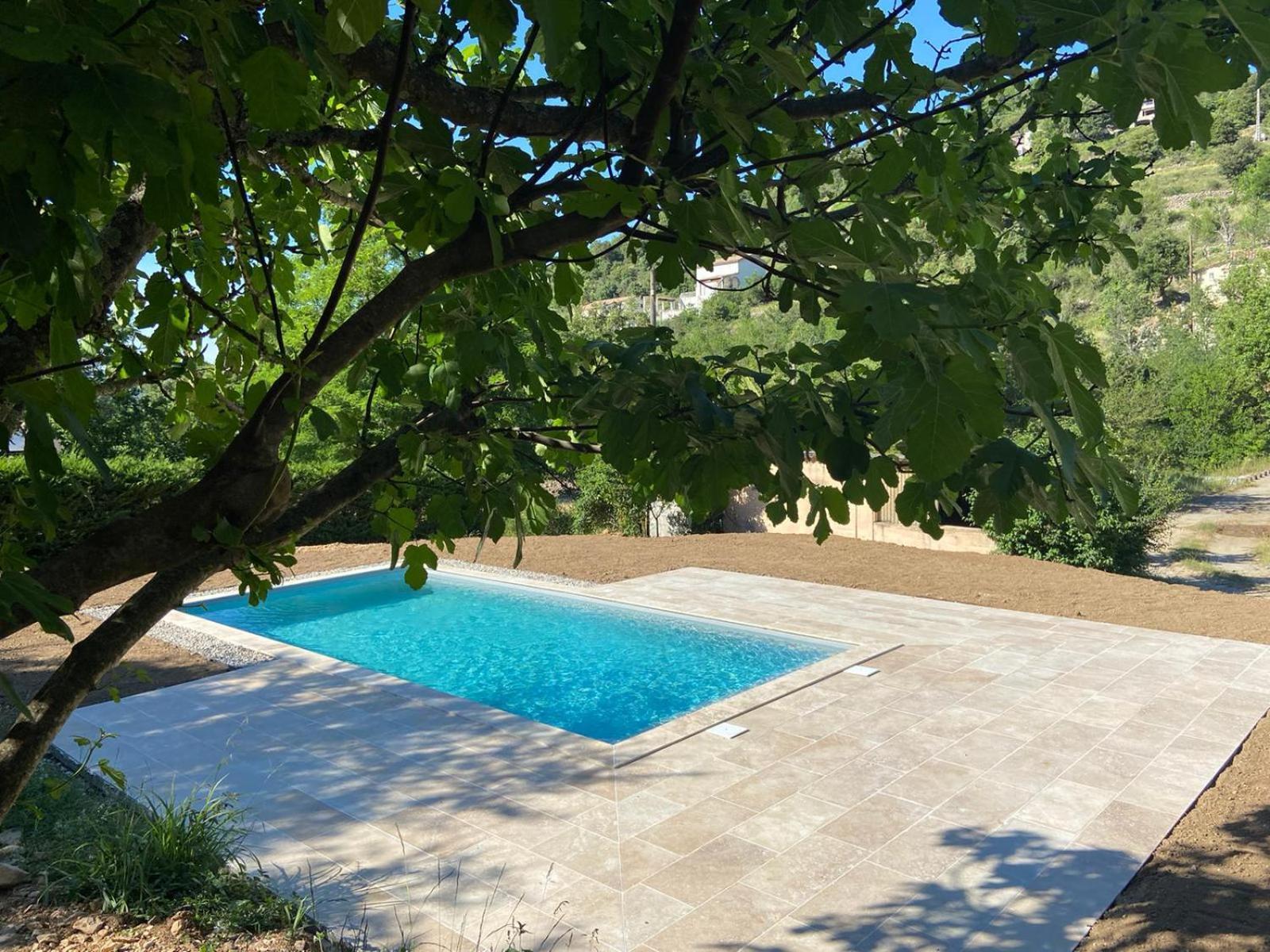 Modernisiertes Ferienhaus Mit Pool Βίλα Sampzon Εξωτερικό φωτογραφία